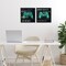 Stupell Industries Retro Gaming Phrases Controllers 2pc Framed Giclee Set, design by Kim Allen